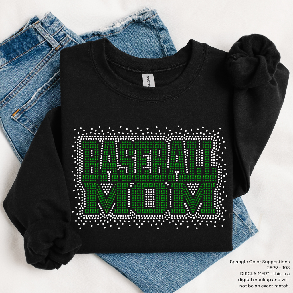 Baseball Mom Scatter SPANGLES TRANSFER