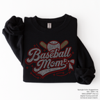 Baseball Mom Bling SPANGLES TRANSFER