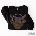 Howdy Highland SPANGLES TRANSFER