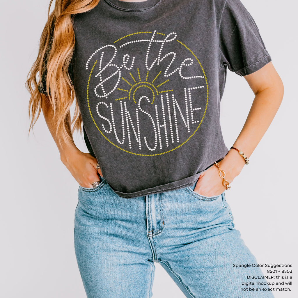 Be the Sunshine SPANGLES TRANSFER