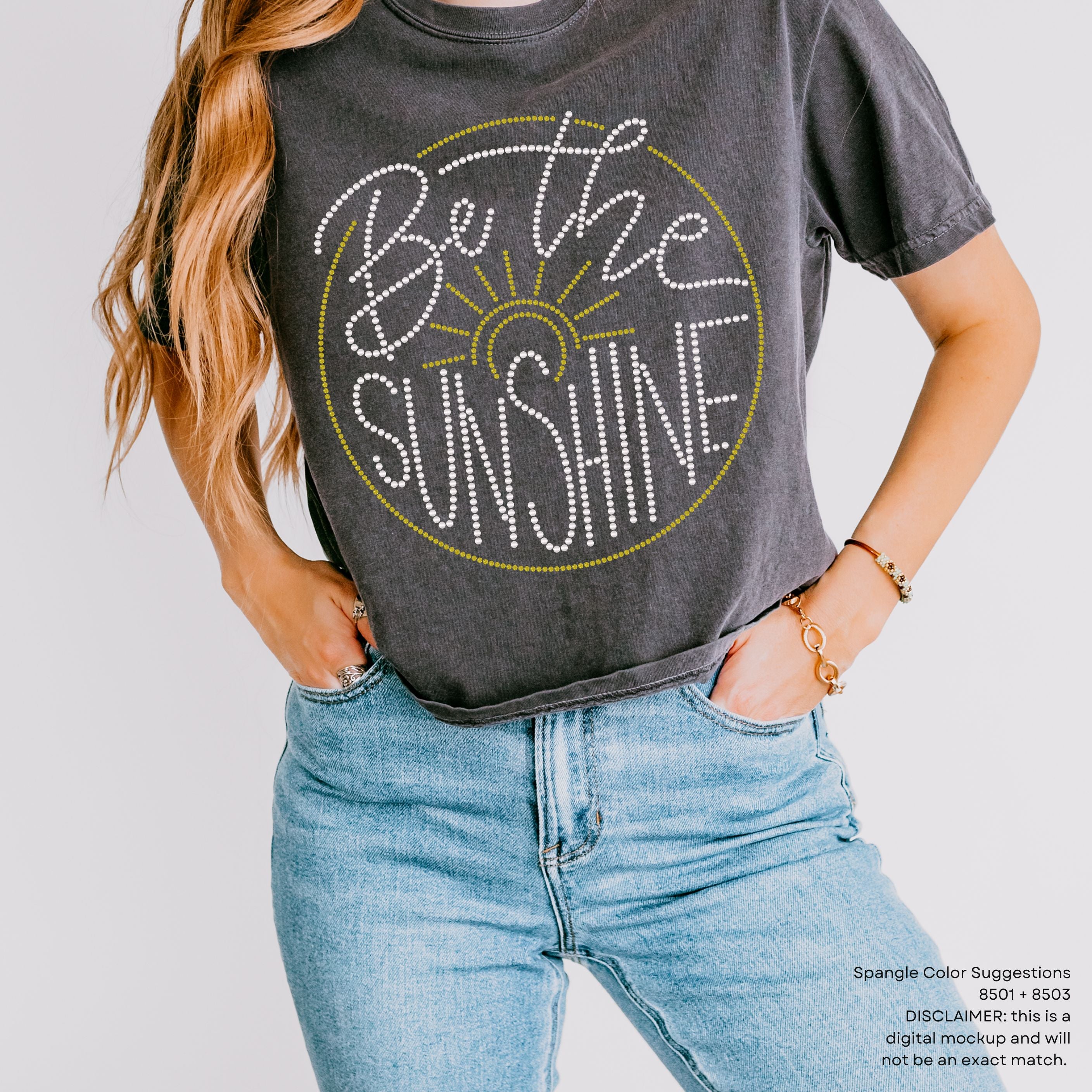 Be the Sunshine SPANGLES TRANSFER