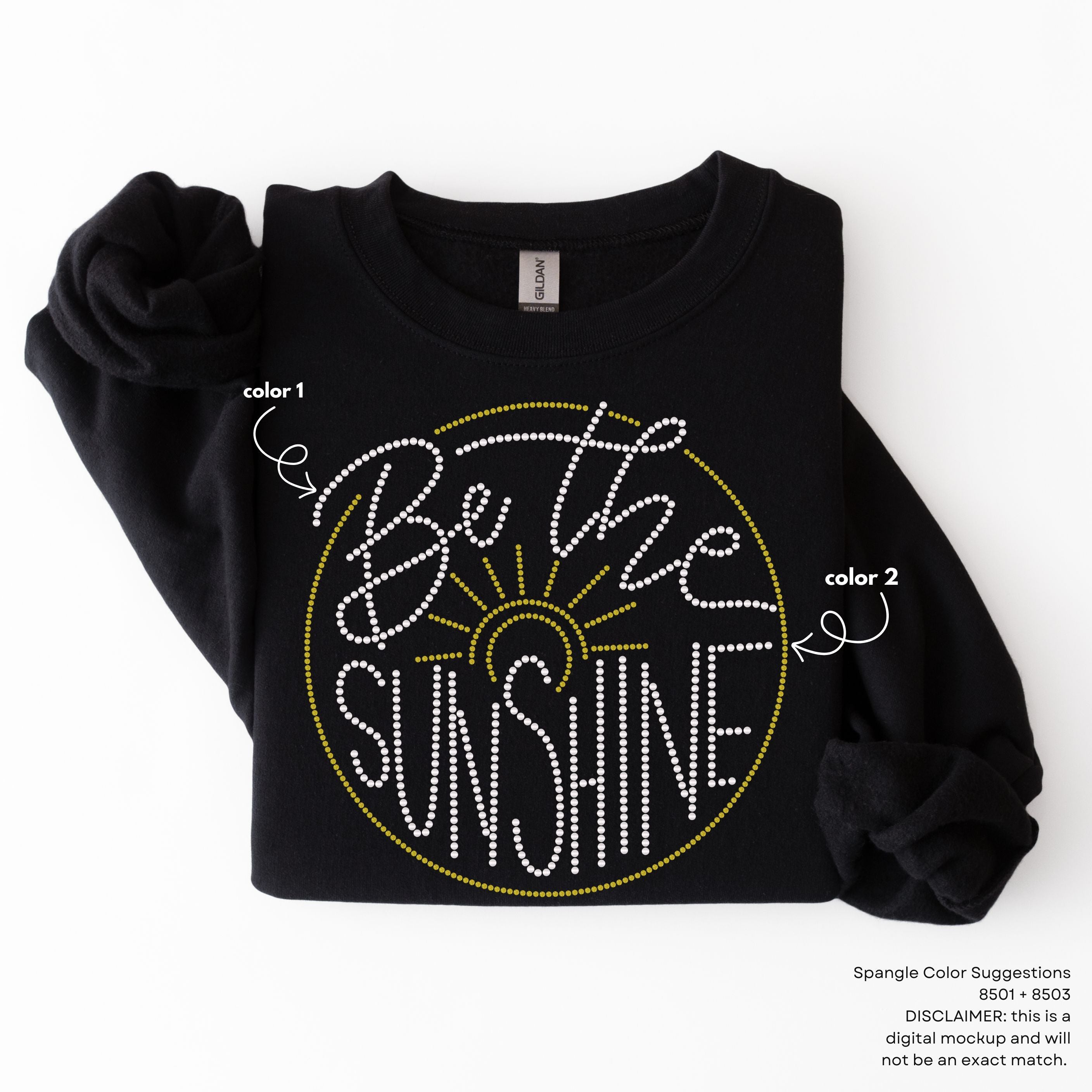 Be the Sunshine SPANGLES TRANSFER