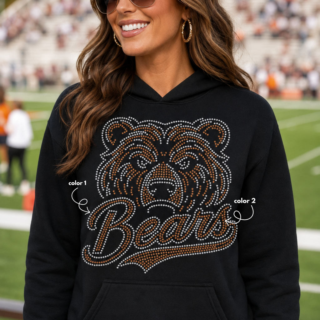 Bears School Spirit SPANGLE TRANSFER