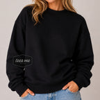 Solid Tees Me Premium Mock Neck Sweatshirt || READY TO SHIP