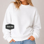 Solid Tees Me Premium Mock Neck Sweatshirt || READY TO SHIP