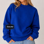 Solid Tees Me Premium Mock Neck Sweatshirt || READY TO SHIP
