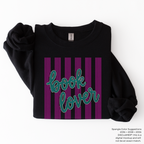 READY TO SHIP // Book Lover Striped SPANGLE TRANSFER c. 2036 + 2008 + 2006