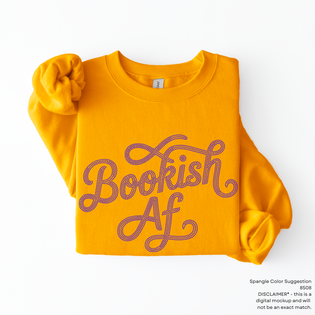 Bookish AF SPANGLES TRANSFER