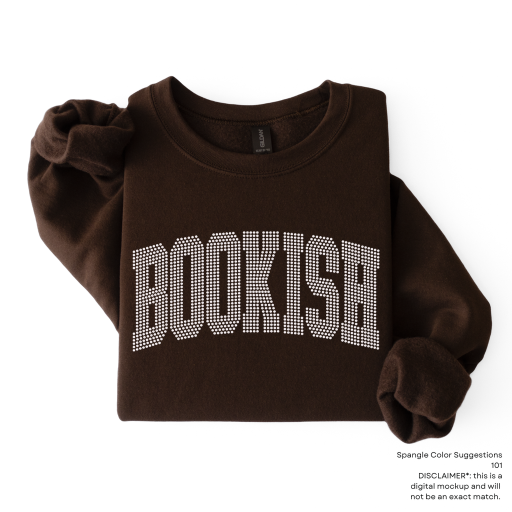 Bookish Arched SPANGLES TRANSFER