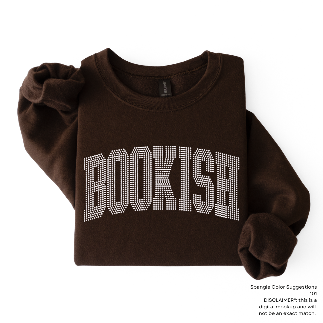 Bookish Arched SPANGLES TRANSFER