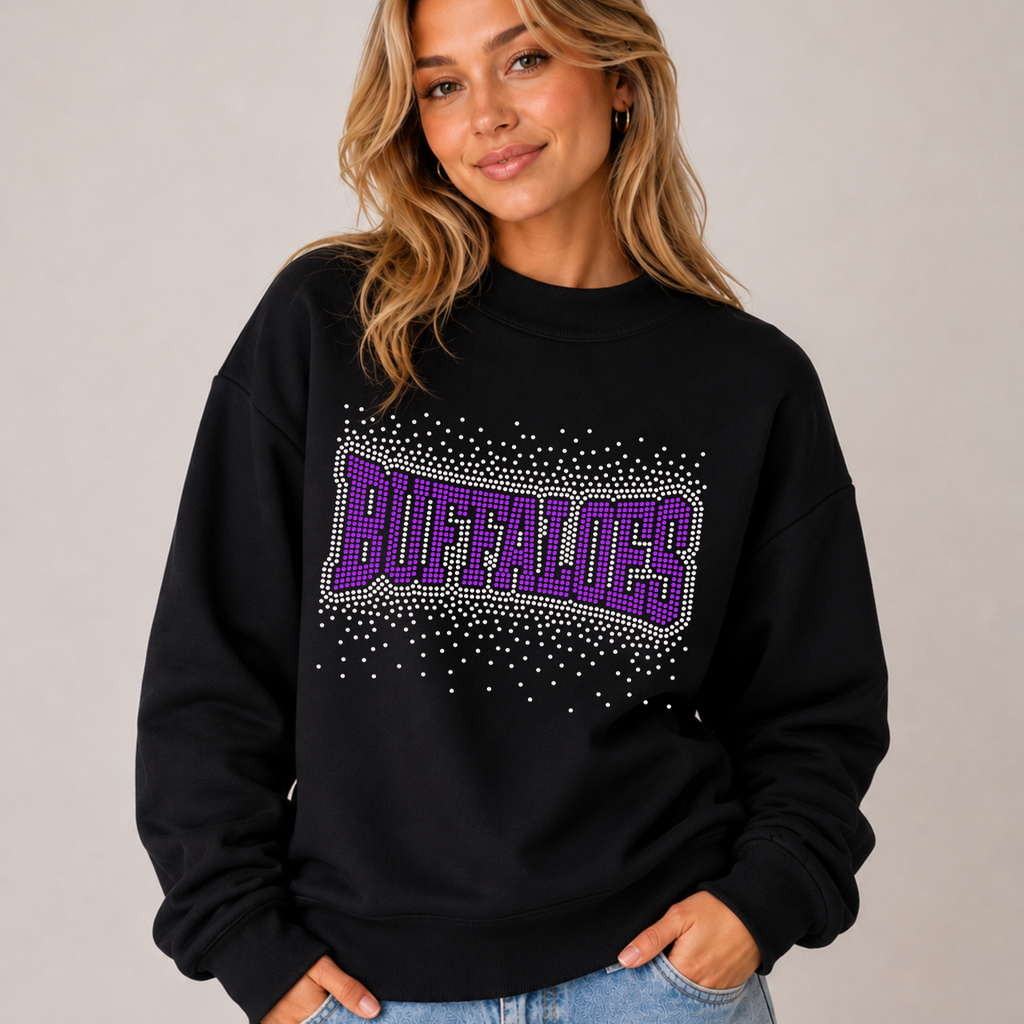 Buffaloes Arched Scatter SPANGLE TRANSFER