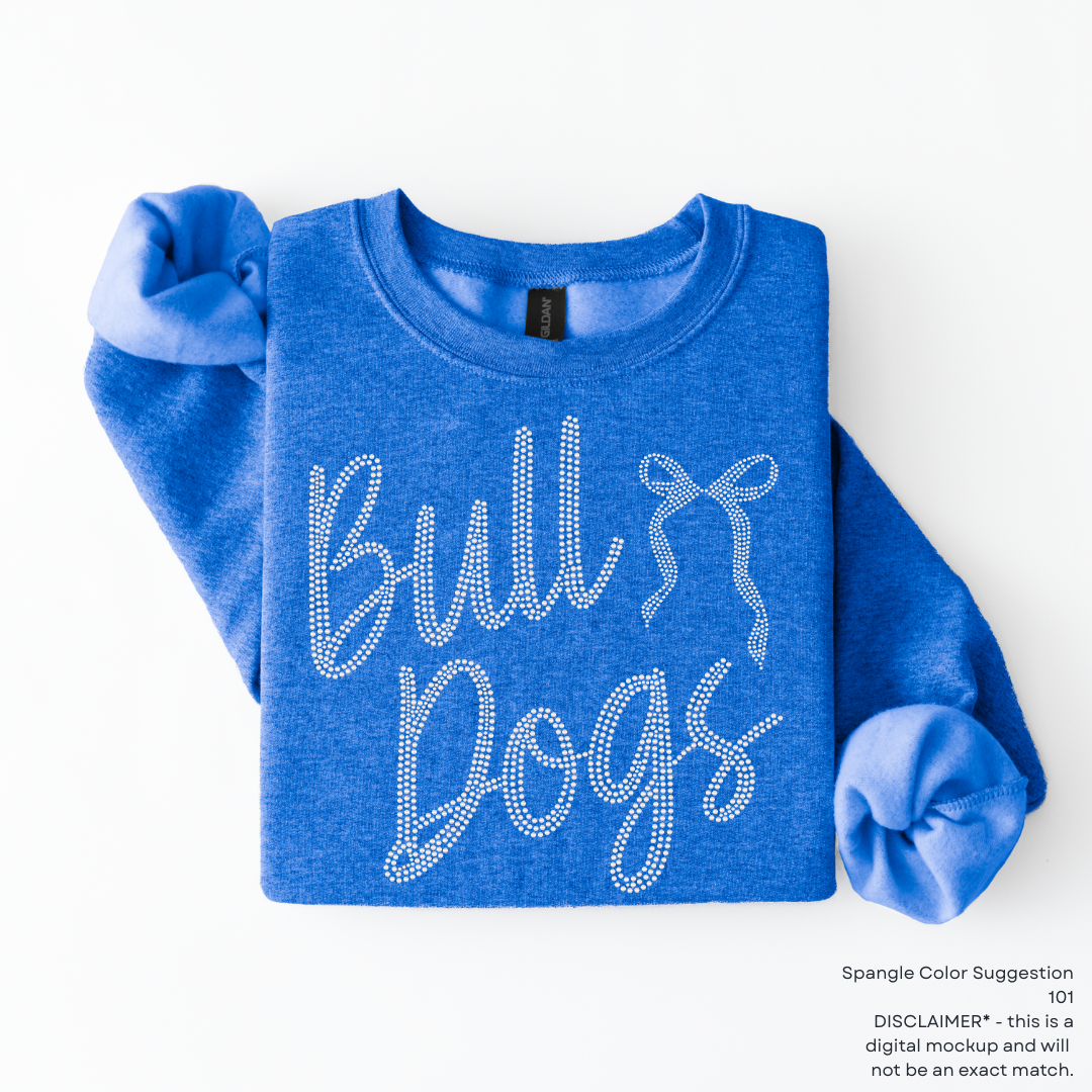 Bulldogs Bow SPANGLE TRANSFER