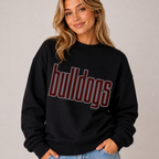 Bulldogs Double Outline RHINESTONE TRANSFER