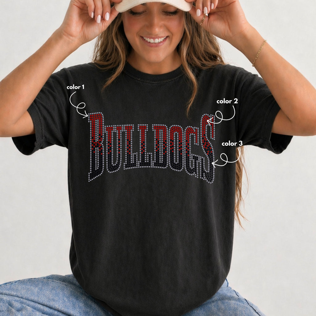 Bulldogs Fade SPANGLE TRANSFER