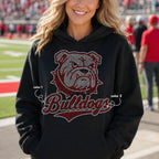 Bulldogs School Spirit SPANGLE TRANSFER