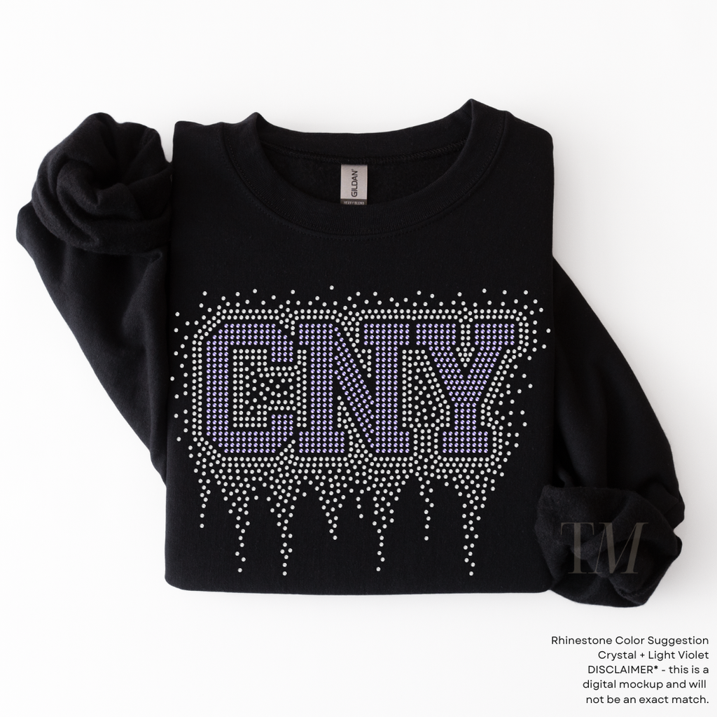 CNY Athletic Drip RHINESTONE TRANSFER