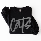Cats Trendy RHINESTONE TRANSFER