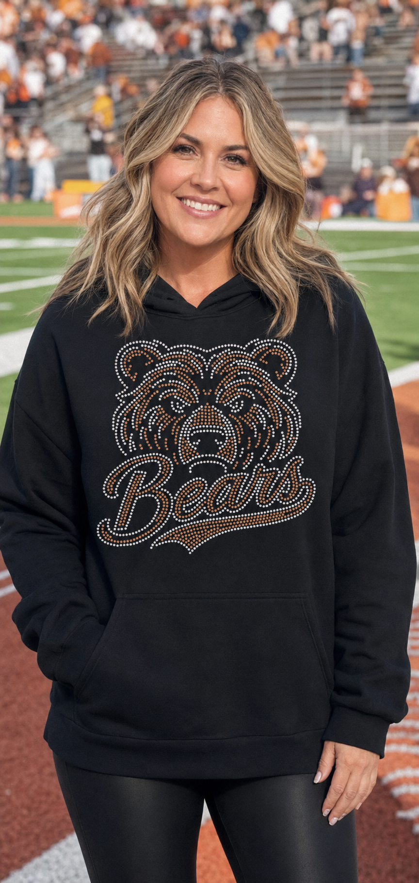 Bears School Spirit SPANGLE TRANSFER