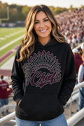 Chiefs School Spirit RHINESTONE TRANSFER