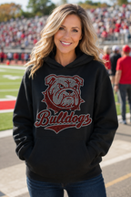 Bulldogs School Spirit RHINESTONE TRANSFER
