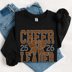 Cheerleader Bow 25-26 SPANGLES TRANSFER