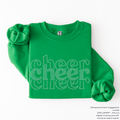 Cheer Stacked RHINESTONE TRANSFER