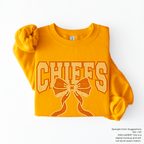 READY TO SHIP // Chiefs Arched Bow SPANGLE TRANSFER c. 102 + 101