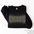 Chiefs Arched Scatter RHINESTONE TRANSFER