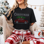 Christmas Tree Car SPANGLES TRANSFER