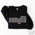 Comets Team Mascot SPANGLE TRANSFER