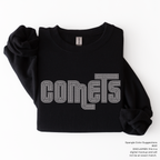 Comets Team Mascot SPANGLE TRANSFER