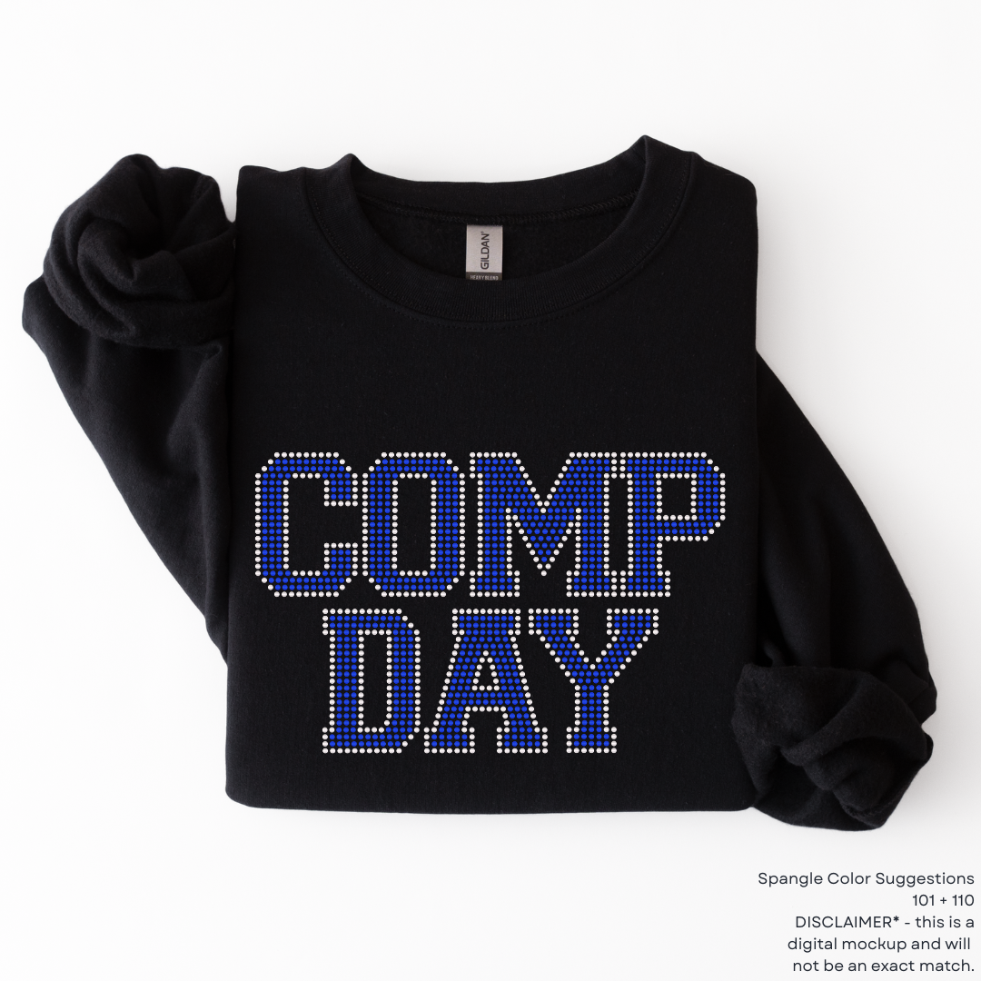 Comp Day SPANGLES TRANSFER