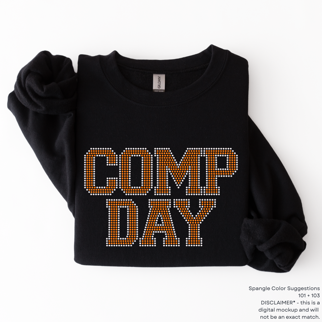 Comp Day SPANGLES TRANSFER