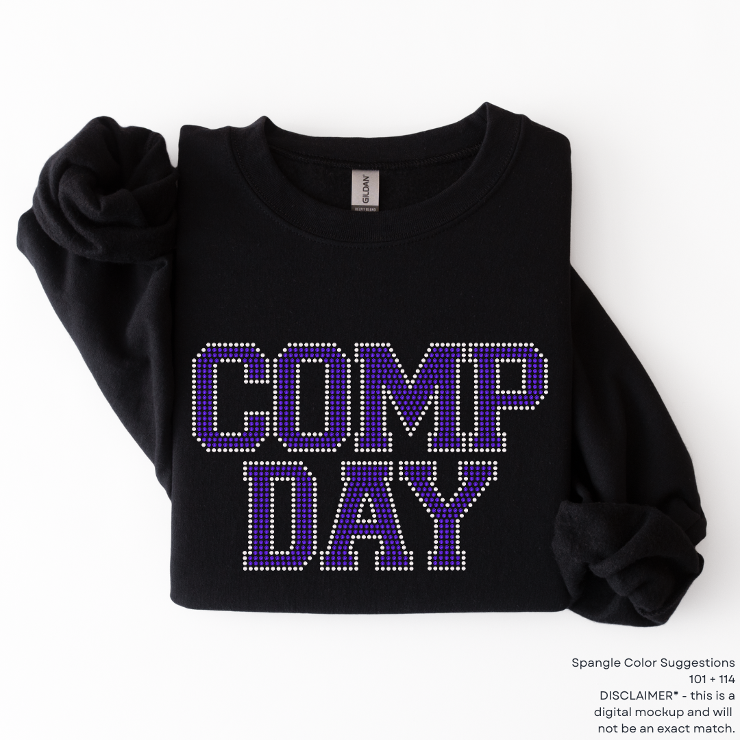 Comp Day SPANGLES TRANSFER