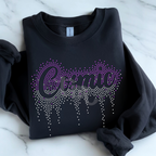 Cosmic Ombre Drip RHINESTONE TRANSFER