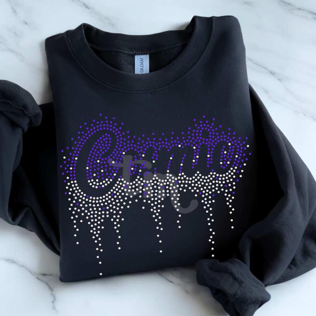 Cosmic Ombre Drip SPANGLE TRANSFER