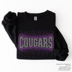 Cougars Arched Scatter SPANGLE TRANSFER