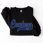 Cowboys Retro Font SPANGLES TRANSFER
