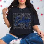 Cowboys Stacked SPANGLE TRANSFER
