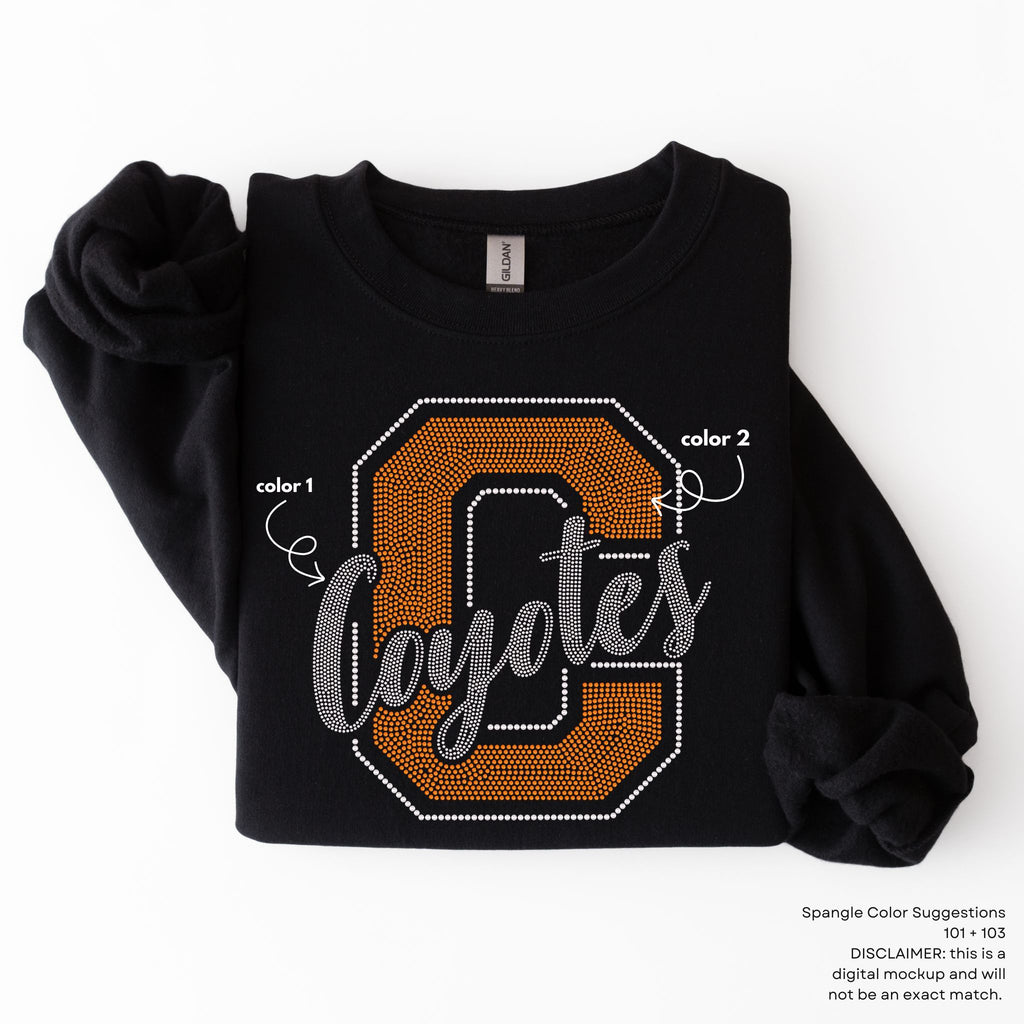 Coyotes C SPANGLE TRANSFER