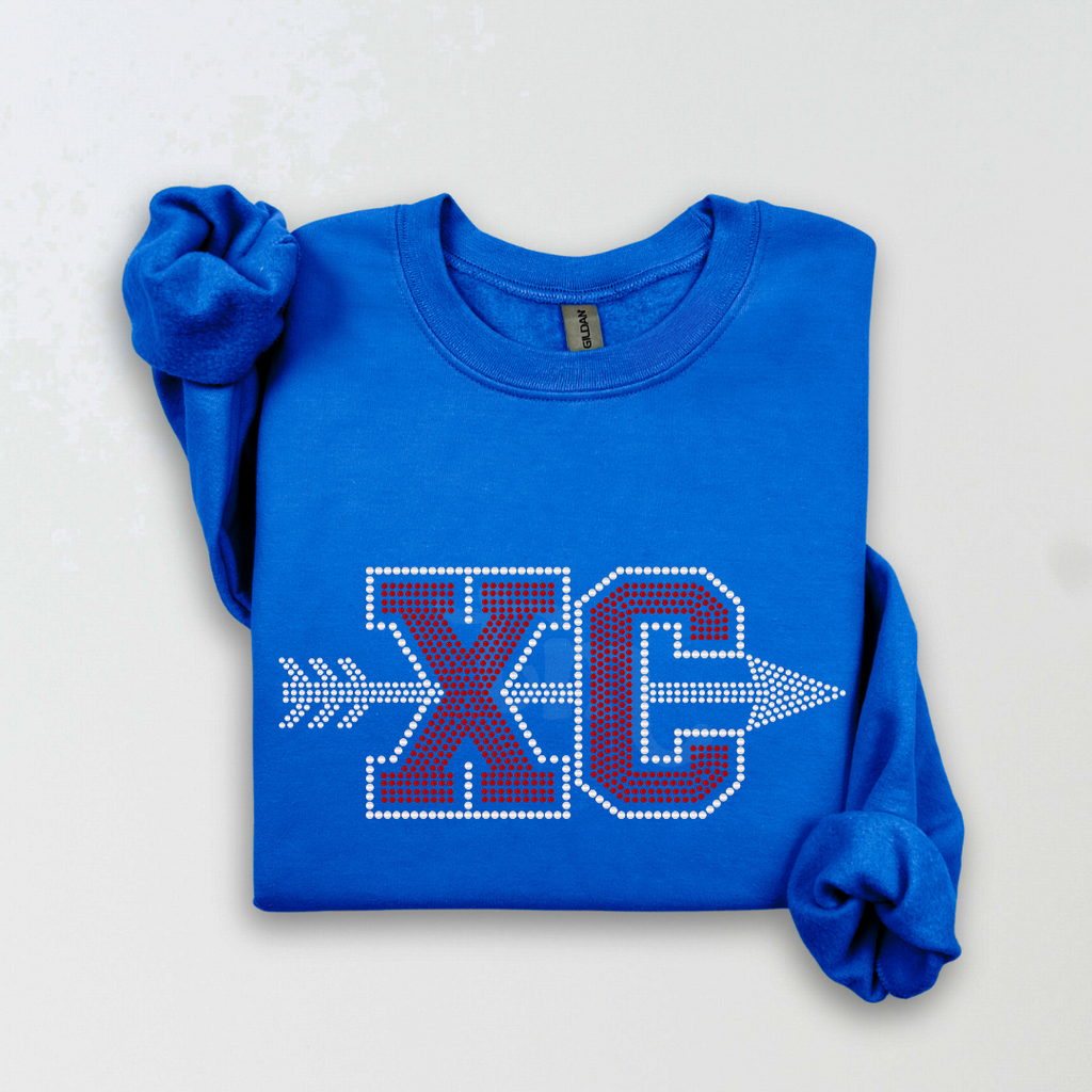 Cross Country RHINESTONE TRANSFER