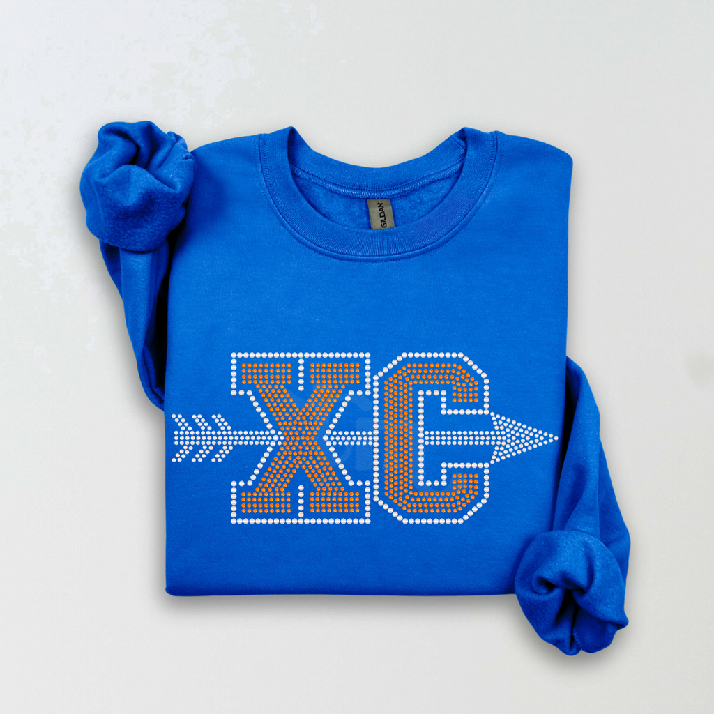 Cross Country RHINESTONE TRANSFER