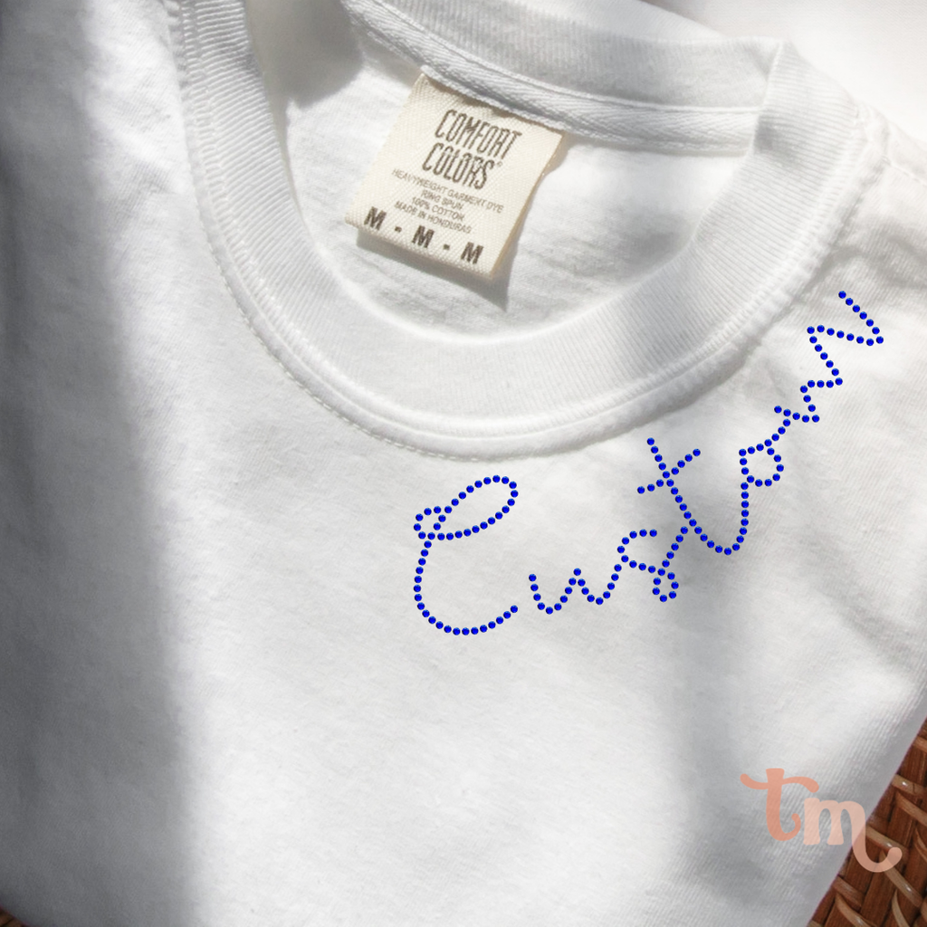 Semi Custom Collar BLING TRANSFER 5-7 BUSINESS DAY TAT