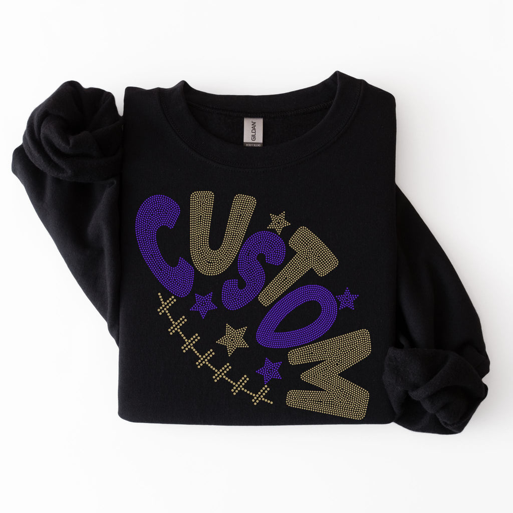 Semi Custom - Football Mascot w/ Stars