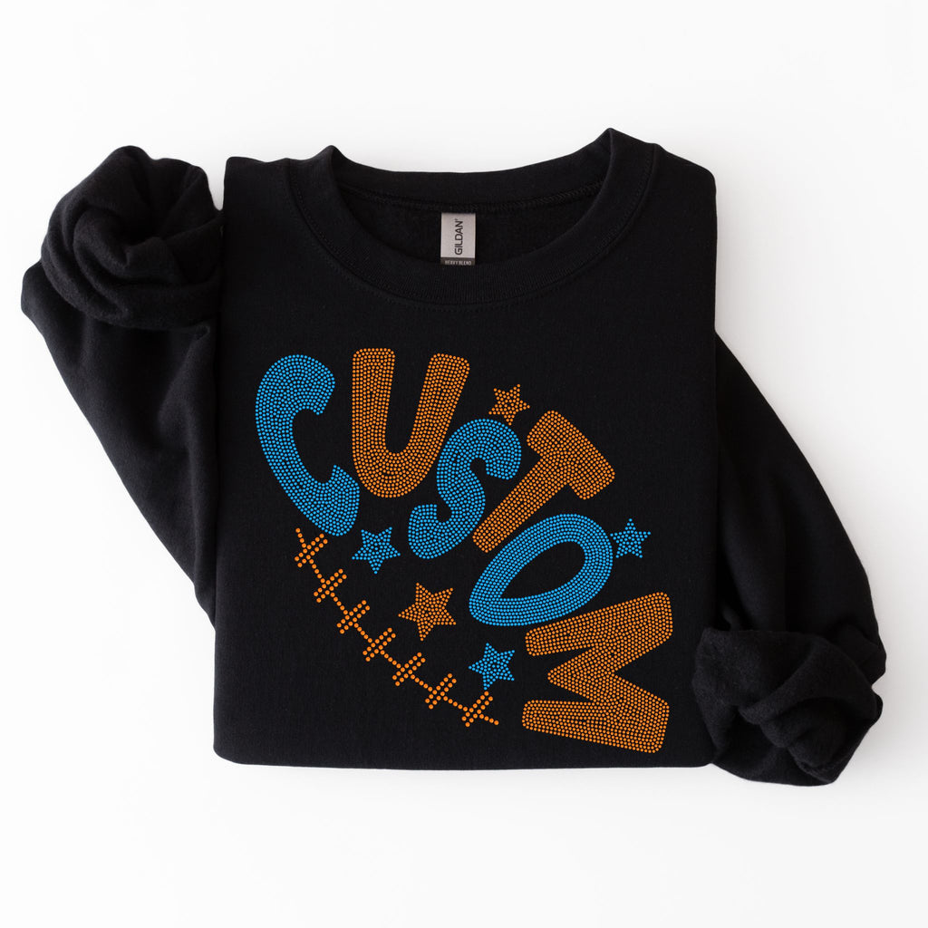 Semi Custom - Football Mascot w/ Stars