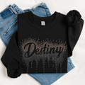 Destiny Ombre Drip RHINESTONE TRANSFER