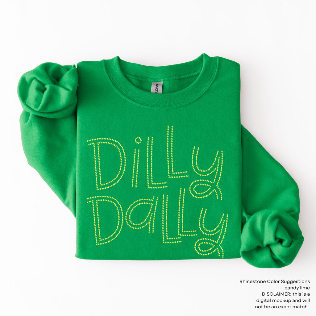 Dilly Dally RHINESTONE TRANSFER