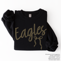 Eagles Bow RHINESTONE TRANSFER