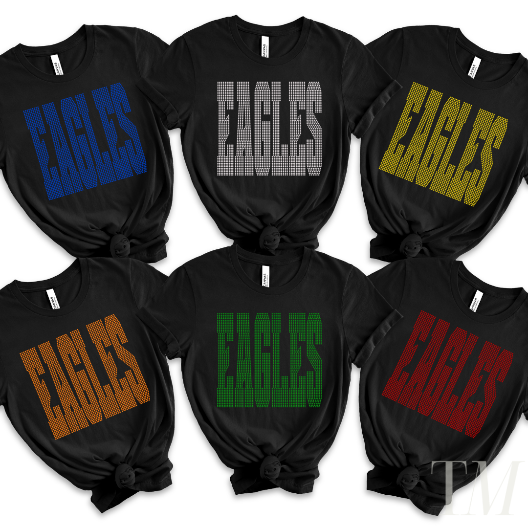 Eagles OVERSIZED SPANGLE TRANSFER