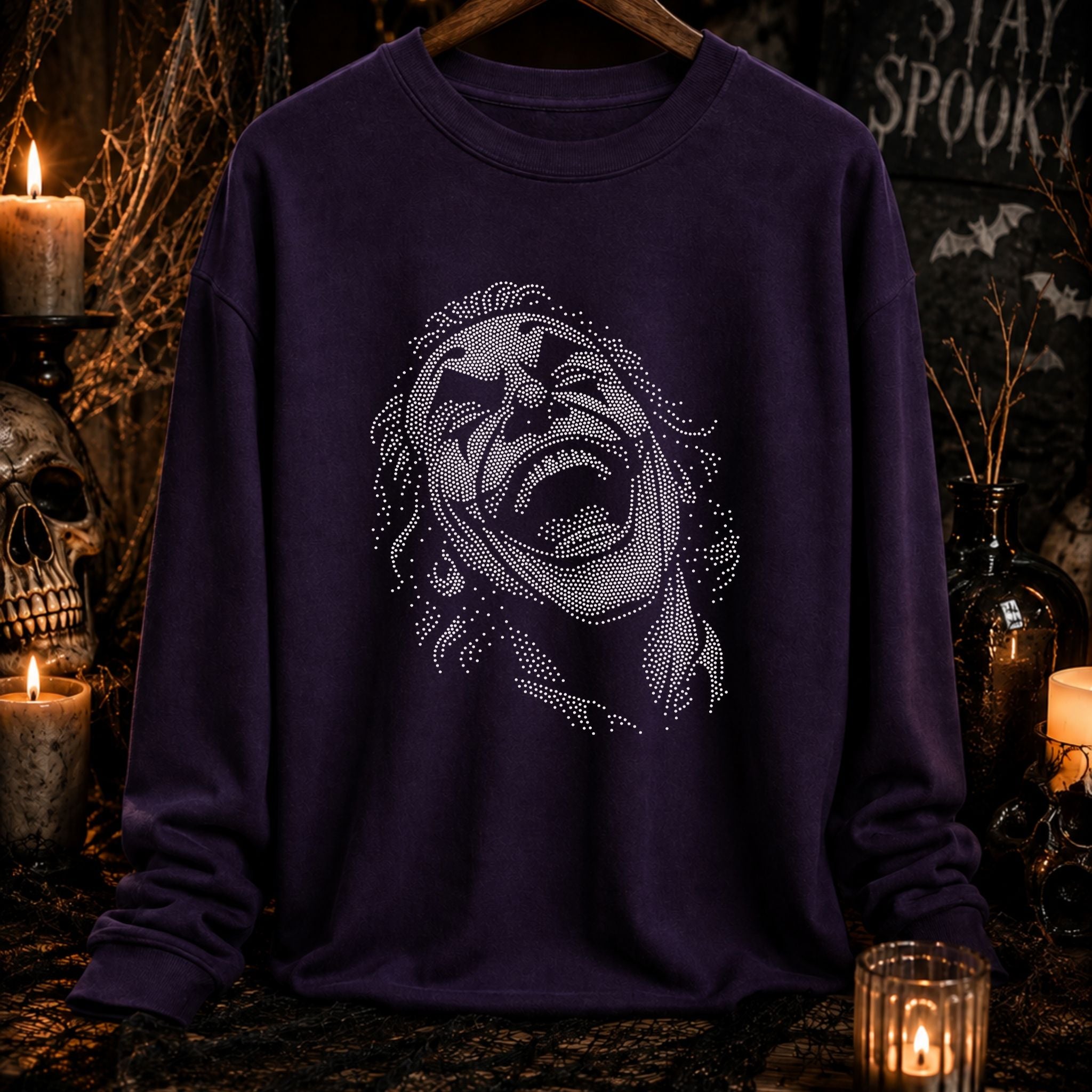 Evil Clown SPANGLE TRANSFER